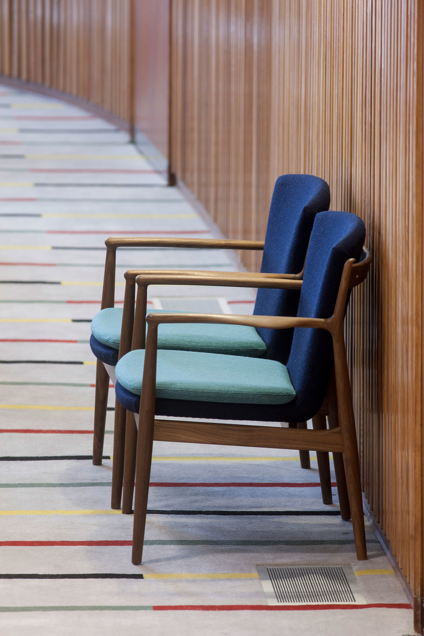 Cases & References | The Finn Juhl Chamber at the United Nations Headquarters