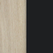 Oak Clear Oil / Black Linoleum