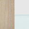 Oak Clear Oil / White / Light Blue